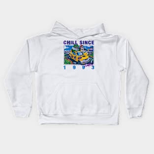 Vintage Chilling since 1993 KonKay Kids Hoodie